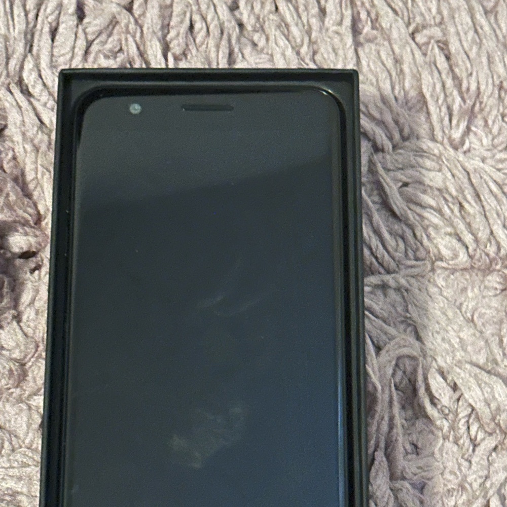 LG Smartphone with Sleek Black Design